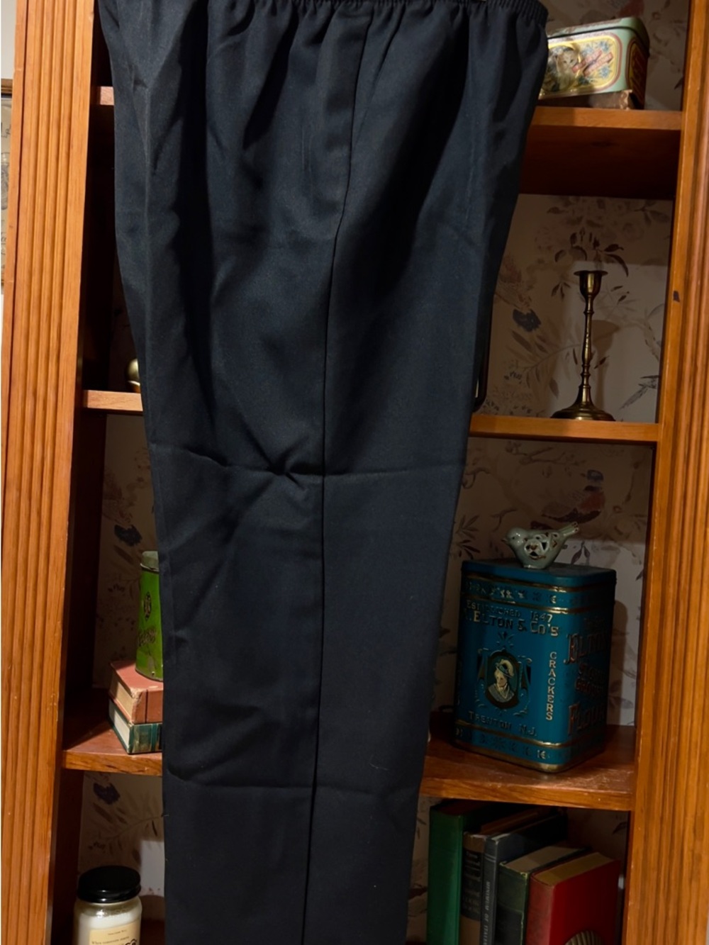 Alfred Dunner Black Wide-Leg Pull-On Pants - Picture 5 of 6